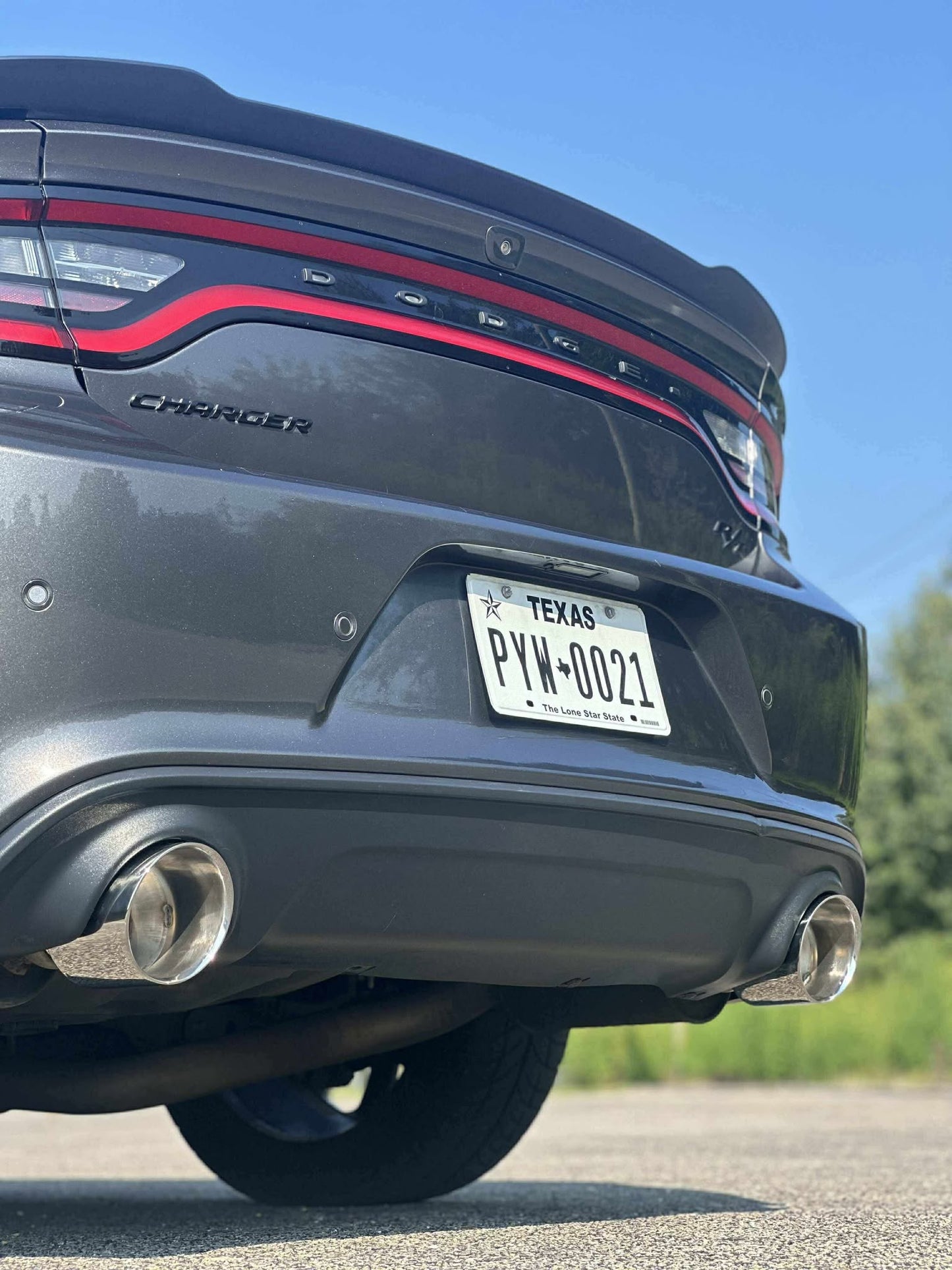 2015-2023 Dodge Charger and Durango 5" Polished Diamond Exhaust Tips / Includes 2 Tips