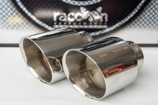 2015-2023 Dodge Charger and Durango 5" Polished Diamond Exhaust Tips / Includes 2 Tips